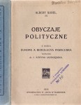 Obyczaje polityczne ​Sorel Albert (1918)