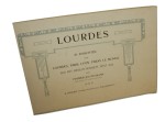 Lourdes 25​ ansichten von Lourdes Paris Lyon Paray Le Monial mit begleitendem text von Pfarrer Jos. Neumann
