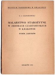 Malarstwo starożytne w zbiorach Czartoryskich w Krakowie. Wybór zabytków Gąsiorowski Stanisław Jan [1952]