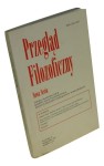 Przegląd Filozoficzny Nowa seria nr 1 (73) / 2010 [Red. nacz. Jacek Hołówka]