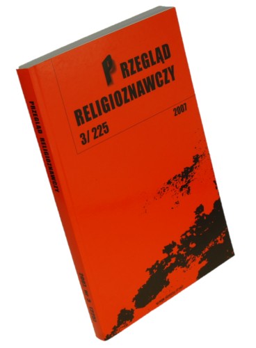 Przegląd Religioznawczy 3/225 2007 Kom. red. Zbigniew Stachowski [et al.]