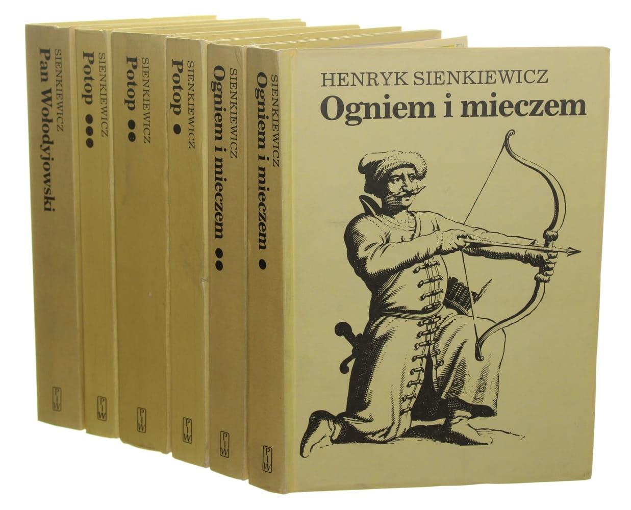 Ogniem i mieczem t. I-II Potop t. I-III Pan Wołodyjowski [Trylogia