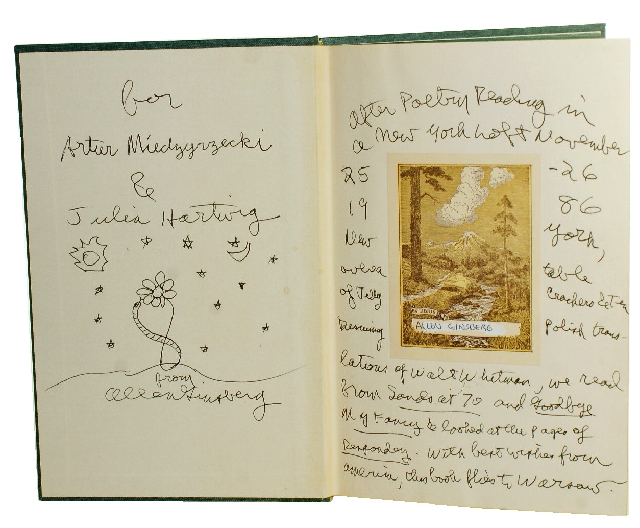 Allen Ginsberg Autograf