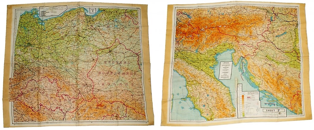 Brytyjska mapa ucieczkowa