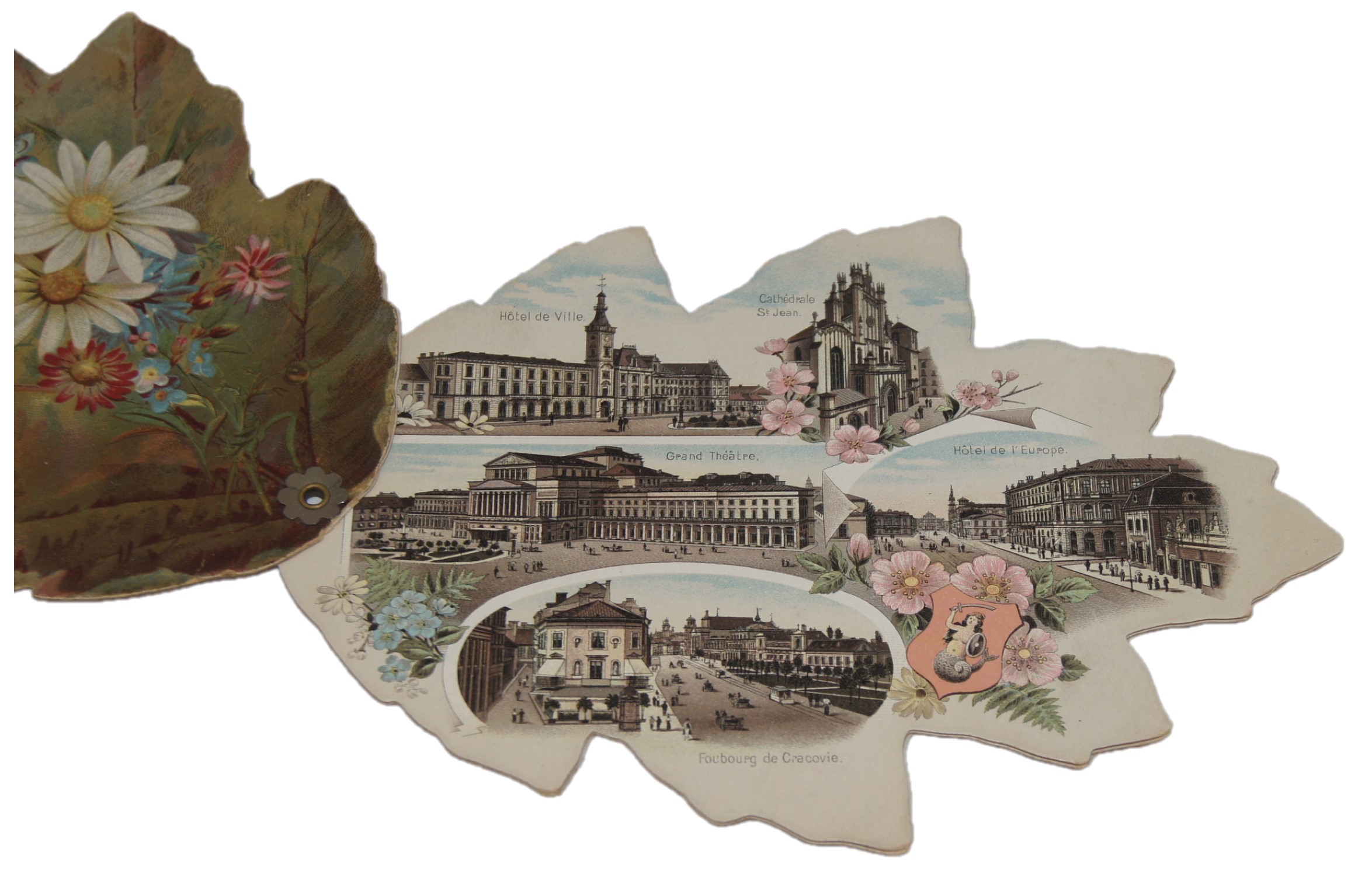 Souvenir a Varsovie, Karl Sommer, rue Miodowa 4.