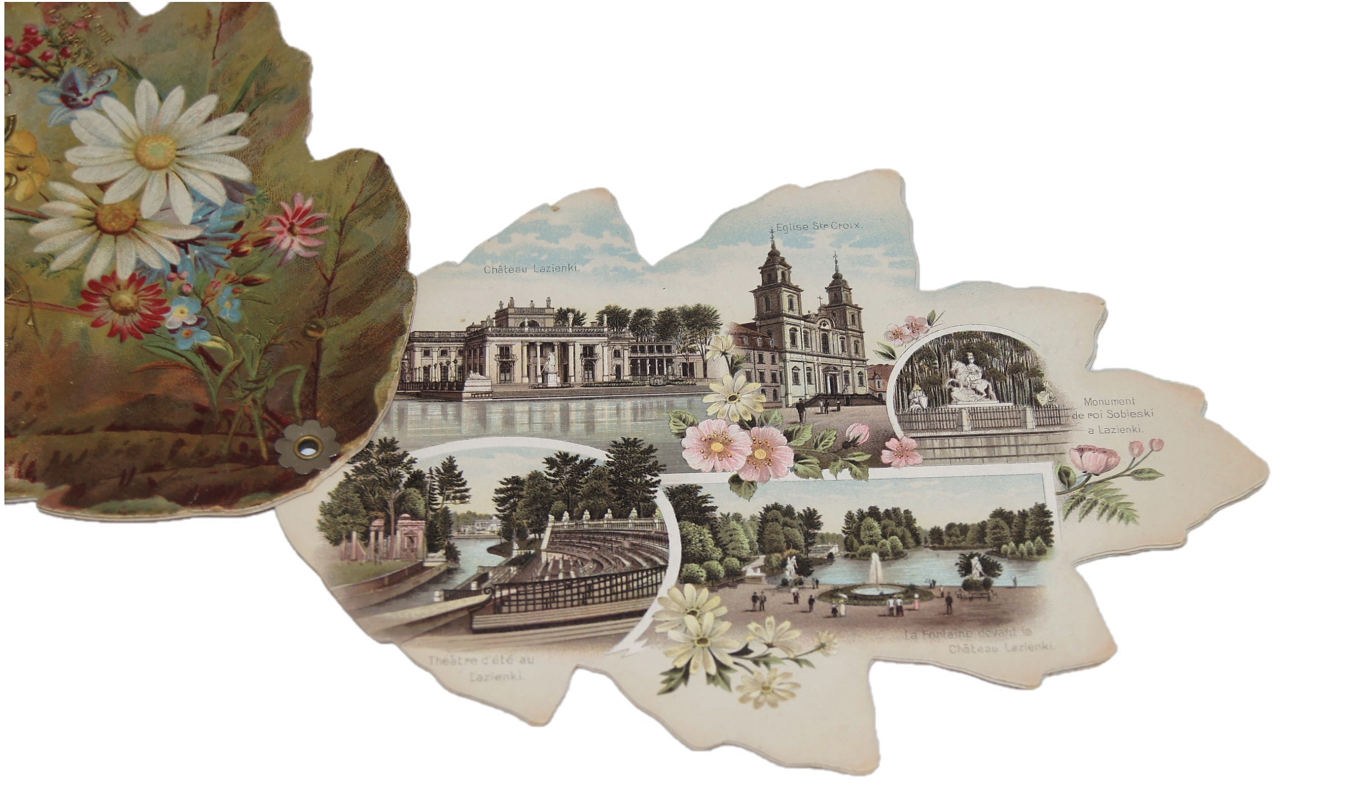 Souvenir a Varsovie, Karl Sommer, rue Miodowa 4.