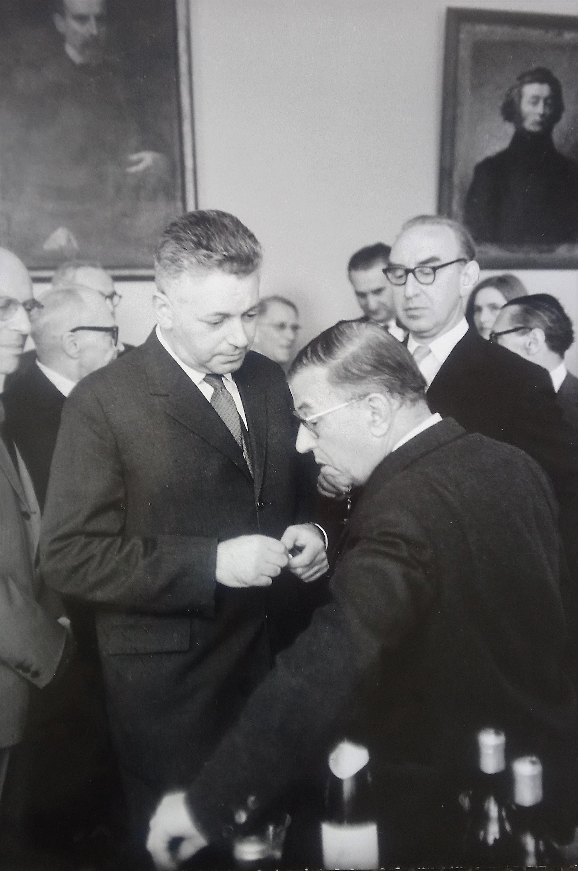 Artur Międzyrzecki Jean Paul Sartre Spotkanie w Związku Literatów Polskich