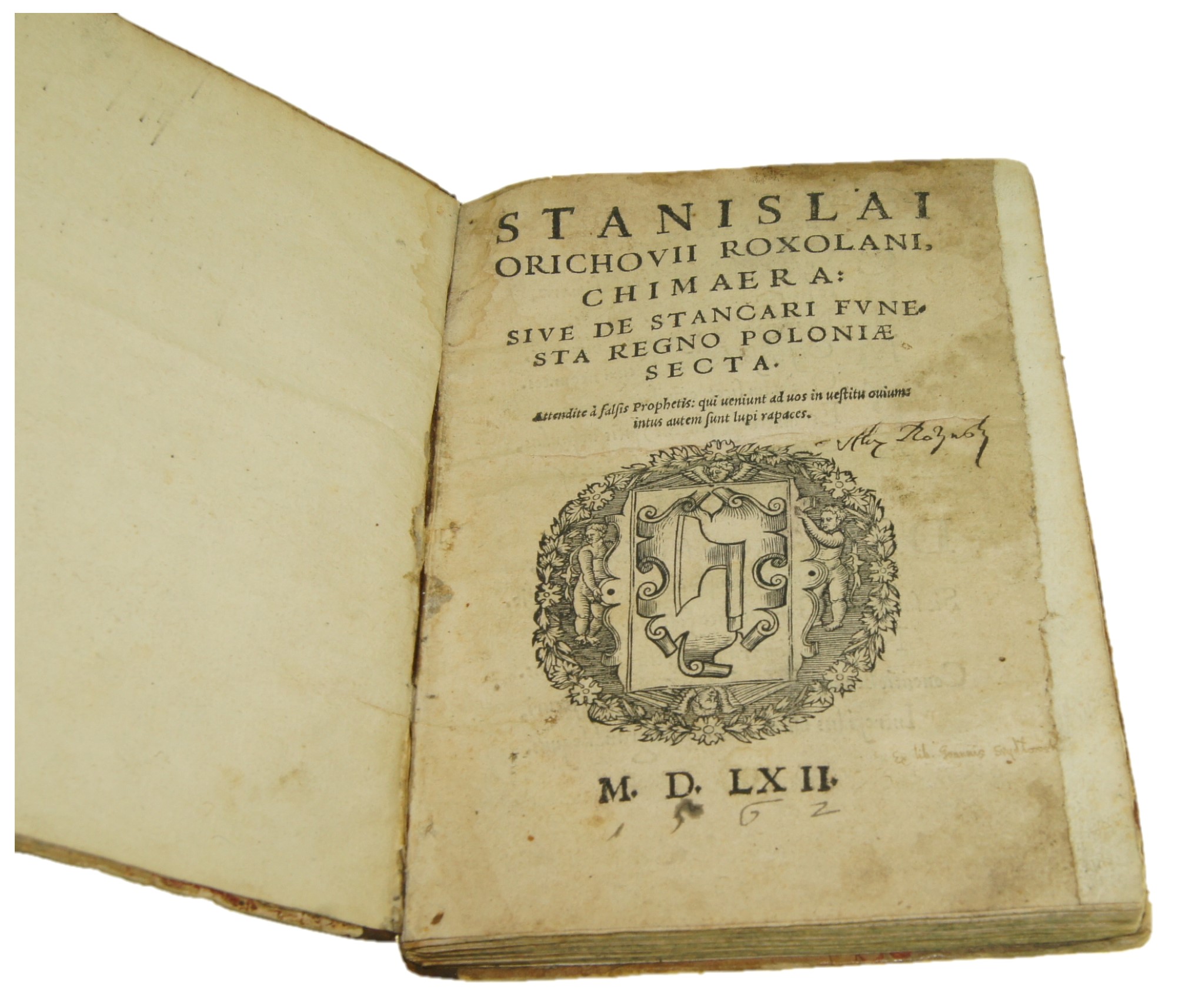 Chimera Stanisław Orzechowski XVI wiek